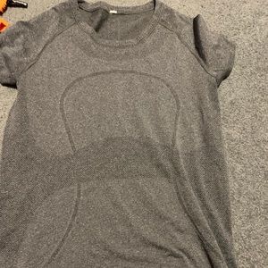 Grey Lulu lemon shirt